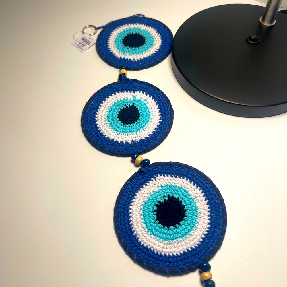 Evil eye wall hanging from Indonesia